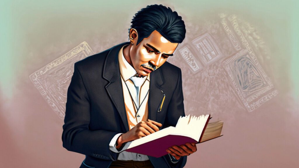 evangélico estudiando el espiritismo